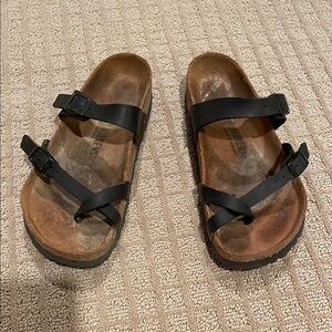 Birkenstock Black Double Strap Sandals